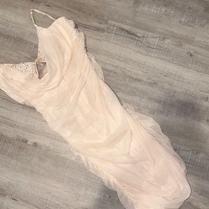 Oh Polly Cream Mini Dress